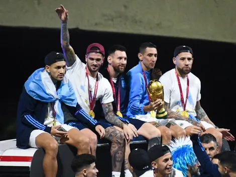 ¿A qué hora llega la Selección Argentina a la 9 de julio?