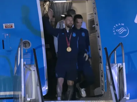 ¡Llegaron! Los campeones del mundo están en Argentina