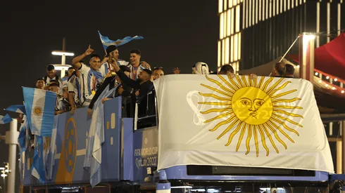 El ómnibus de la Selección Argentina se trasladará hasta el Obelisco