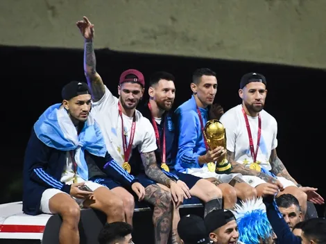 La fiesta desde adentro: las historias de Rodrigo De Paul en el micro tras aterrizar en Ezeiza