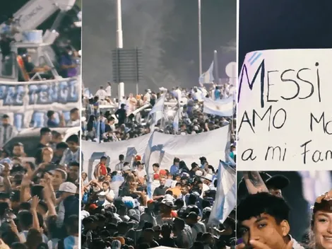 VIDEO | Comenzó la fiesta: así fue el recibimiento a la Selección apenas llegaron al país
