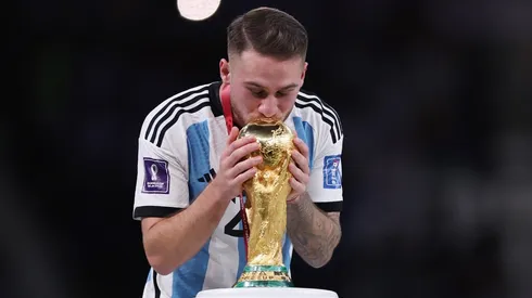 El desubicado comentario de Mac Allister en un posteo de su novia que terminó siendo un error