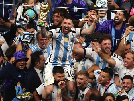 "Muchachos, ahora solo queda festejar": la nueva letra que cantan los campeones de la Selección