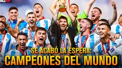 Argentina campeón del mundo: la Selección se quedó con la mejor final de la historia en Qatar 2022