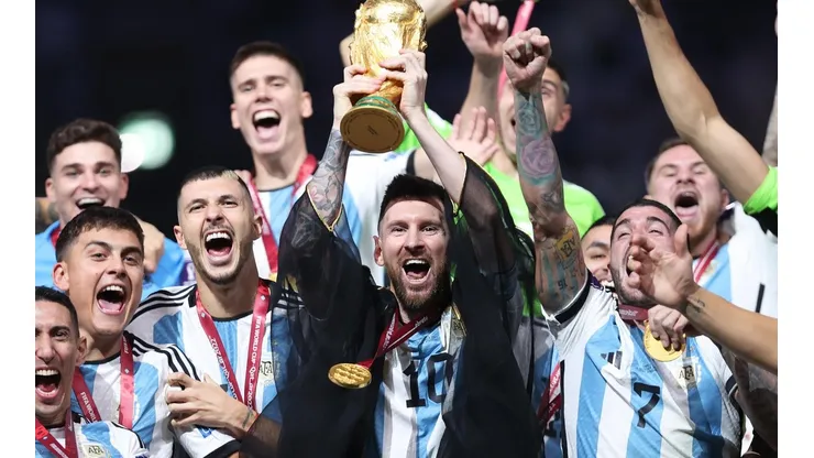 La Selección Argentina viaja al país para celebrar la obtención del Mundial.