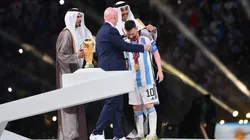 El detalle en la foto más esperada: Messi levantó la Copa con una llamativa particularidad