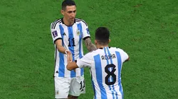 Di María salió reemplazado en el amanecer del segundo tiempo.