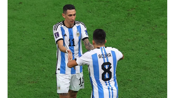 Di María salió reemplazado en el amanecer del segundo tiempo.