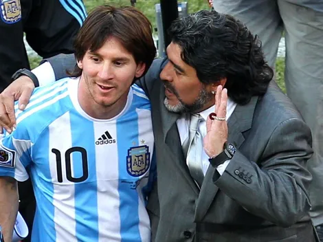 El mensaje de la cuenta de Maradona para Messi tras el campeonato del mundo