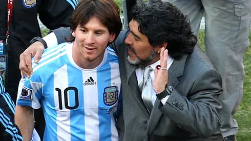 El mensaje de la cuenta de Maradona para Messi tras el campeonato del mundo