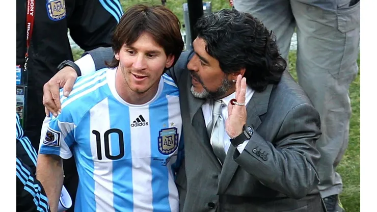 El mensaje de la cuenta de Maradona para Messi tras el campeonato del mundo