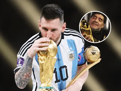 Messi, a lo Diego sobre la Copa: "Mirá lo que es, es hermosa"