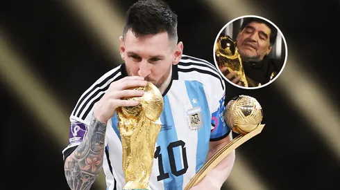 Messi, a lo Diego sobre la Copa: "Mirá lo que es, es hermosa"