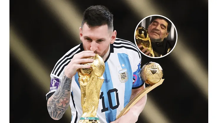 Messi, a lo Diego sobre la Copa: "Mirá lo que es, es hermosa"