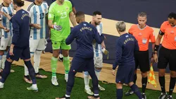 El saludo entre Messi y Mbappé que no se vio en la transmisión