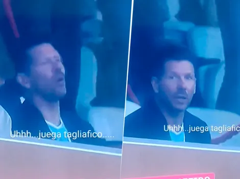 VIDEO | "¿Juega Tagliafico?": el lamento de Simeone tras conocer el XI de Argentina