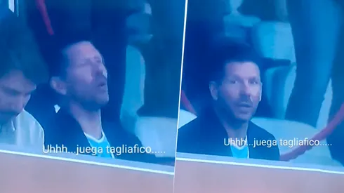 VIDEO | "¿Juega Tagliafico?": el lamento de Simeone tras conocer el XI de Argentina