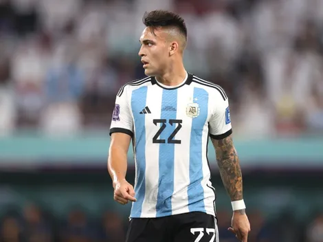 ¿Por qué no juega Lautaro Martínez en el Argentina vs. Francia?