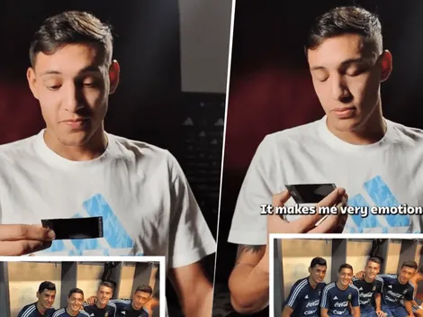 VIDEO | La emoción de Molina al hablar de Cuti Romero y Lisandro Martínez