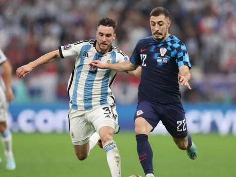 El emotivo tuit de Tagliafico antes de jugar la final ante Francia