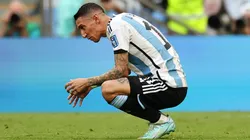 Ángel Di María, en duda para la final entre Argentina y Francia