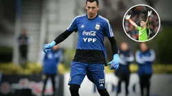 Marchesín y la banca para Dibu Martínez antes de la final: "Se transforma cuando entra a la cancha"