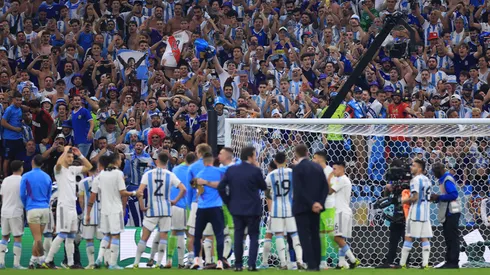 La hinchada de la Selección Argentina se hace sentir en Qatar