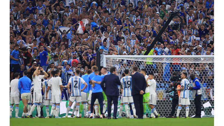 La hinchada de la Selección Argentina se hace sentir en Qatar