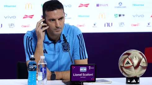 Scaloni brindará una conferencia de prensa este sábado.