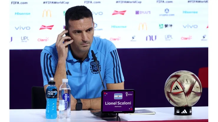 Scaloni brindará una conferencia de prensa este sábado.