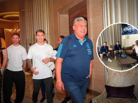 "La sana costumbre", el tuit de Chiqui Tapia que ya se volvió una cábala de la Scaloneta