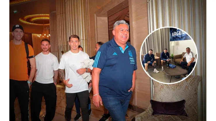 "La sana costumbre", el tuit de Chiqui Tapia que ya se volvió una cábala.