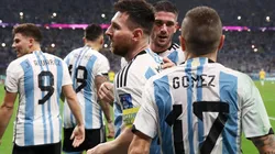 Argentina jugará la final de Qatar 2022 con la camiseta titular.