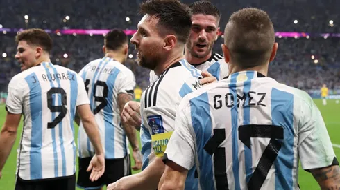 Argentina jugará la final de Qatar 2022 con la camiseta titular.