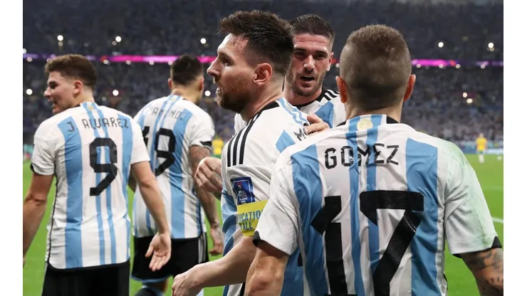Argentina jugará la final de Qatar 2022 con la camiseta titular.
