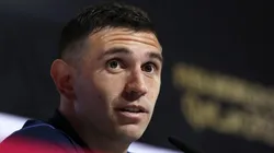 Dibu Martínez, arquero de la Selección Argentina.