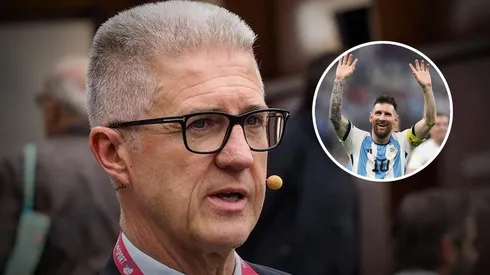 El Tano quiere que Messi gane la Copa.