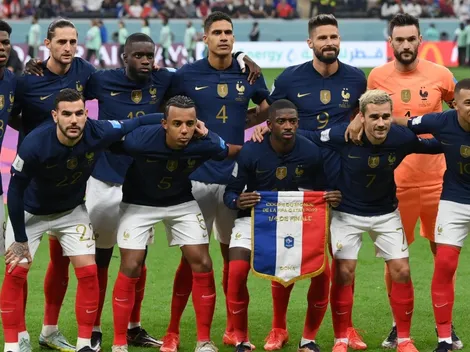 Más problemas en Francia: 2 titulares se levantaron con gripe y ya son 5 los afectados