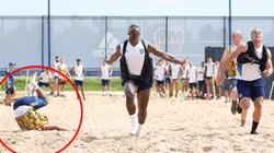 El blooper de un jugador de Boca en la pretemporada: "Si te caes, te levantas"