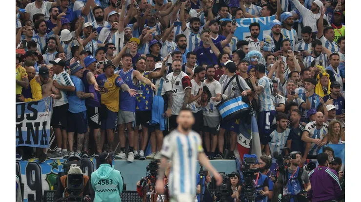 "Escuchen, corran la bola": qué dice la canción de los hinchas de Argentina.