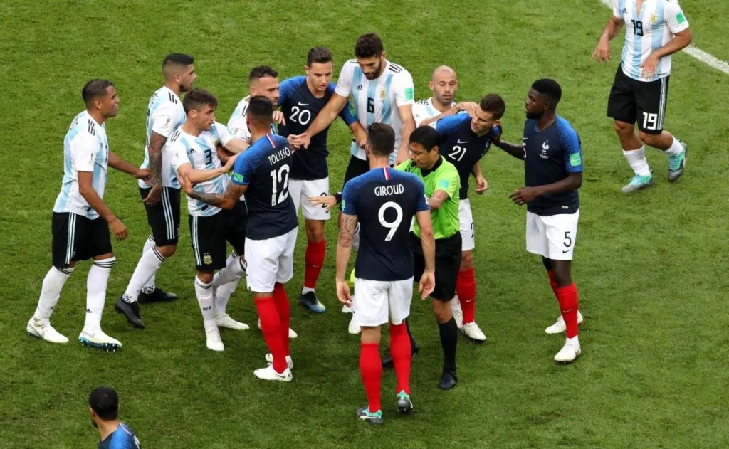 Alireza Faghani fue el árbitro principal de Argentina vs. Francia en el Mundial de Rusia 2018.