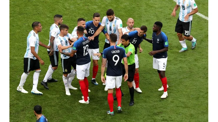 El último enfrentamiento entre Argentina y Francia en un Mundial.