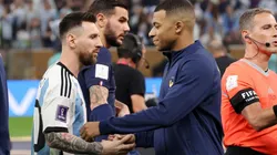 Messi y Mbappé, en el último Argentina - Francia.