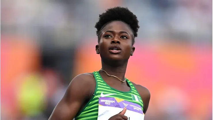 El descargo de Favour Ofili en París 2024.