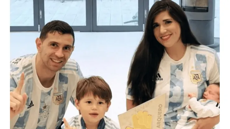 Revelan la frase que dijo el hijo del Dibu Martínez antes de la final