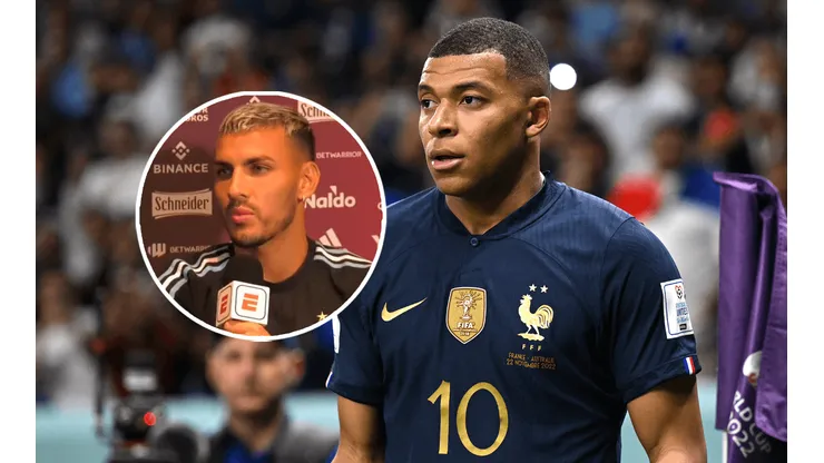 Una previa caliente: qué había dicho Paredes sobre su relación con Mbappé