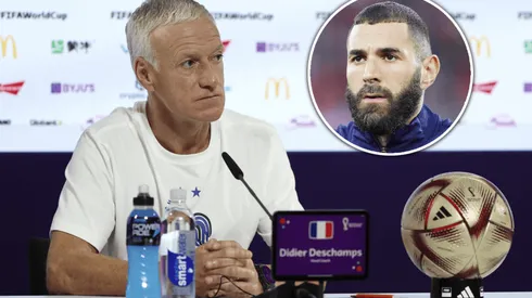La tajante respuesta de Deschamps cuando le preguntaron si vuelve Benzema
