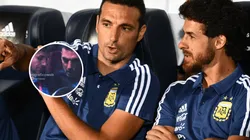 ¡Inédito! Aimar le mostró un video a Scaloni y el DT se sorprendió: "¿Eso es ahora?"