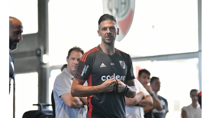 Quiere que se quede: Demichelis vetó una oferta por un jugador de River