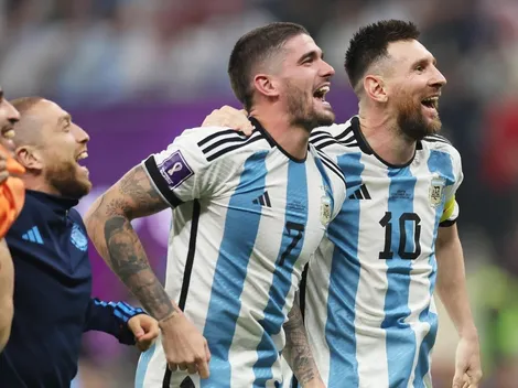 La letra de "Brasilero, qué pasó", el tema que eligió el plantel de Argentina para festejar en el vestuario